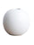 Jarrón redondo pequeño blanco esfera.
